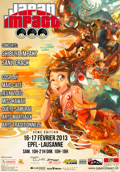 Affiche Japan Impact 2013