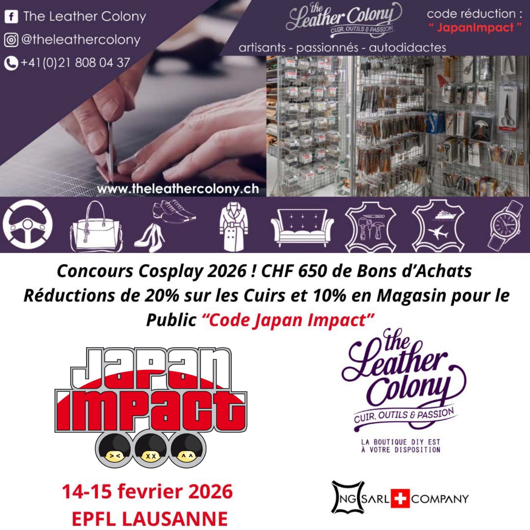 Promo The Leather Colony